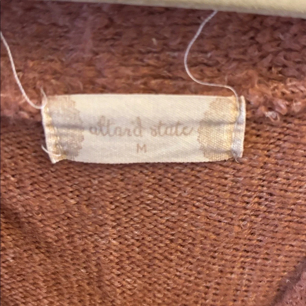 Altar’d State Mauve Sweater M - Picture 2 of 2